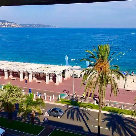 Apartamento A Charming Corner On The Promenade Des Anglais Niza